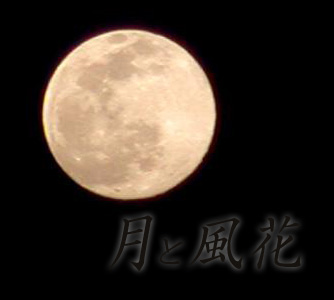 月と風花
